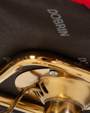 Стул барный DOBRIN CHARLY GOLD, красный велюр (MJ9-45) в Стрежевом - strezevoi.ok-mebel.com | фото 10
