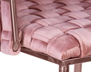 Стул барный DOBRIN EMMA ROSE GOLD, розовый велюр (VF-10) в Стрежевом - strezevoi.ok-mebel.com | фото 7