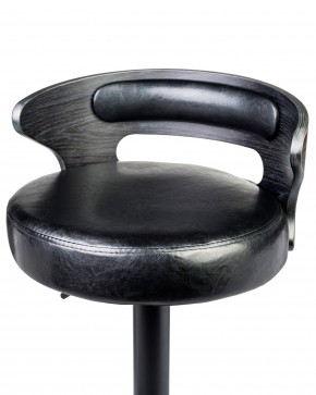 Стул барный DOBRIN FRED BLACK, чёрное дерево, чёрный в Стрежевом - strezevoi.ok-mebel.com | фото 6