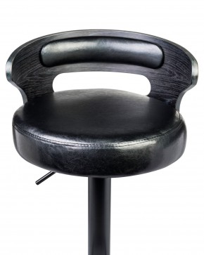 Стул барный DOBRIN FRED BLACK, чёрное дерево, чёрный в Стрежевом - strezevoi.ok-mebel.com | фото 8