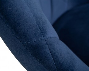 Стул барный DOBRIN LOGAN BLACK, синий велюр (MJ9-117) в Стрежевом - strezevoi.ok-mebel.com | фото 10
