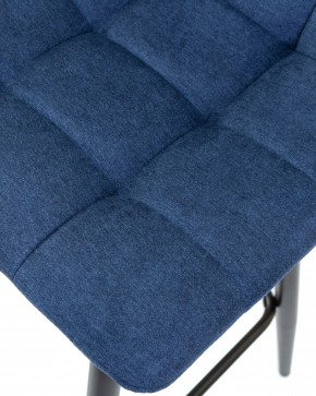 Стул барный DOBRIN NICOLE, черные матовые ножки, синяя ткань (UF860-14B) в Стрежевом - strezevoi.ok-mebel.com | фото 8