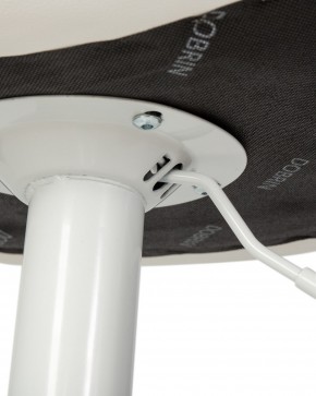 Стул барный DOBRIN TAILOR WHITE, белый PU в Стрежевом - strezevoi.ok-mebel.com | фото 7