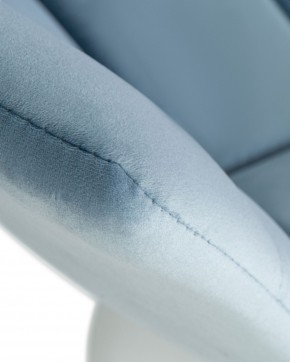 Стул барный DOBRIN TAILOR WHITE, пудрово-голубой велюр (MJ9-74) в Стрежевом - strezevoi.ok-mebel.com | фото 10