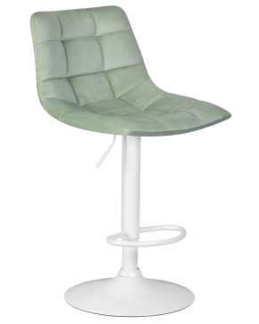 Стул барный DOBRIN TAILOR WHITE, пудрово-мятный велюр (MJ9-87) в Стрежевом - strezevoi.ok-mebel.com | фото 2
