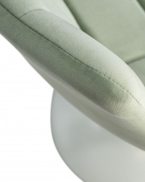 Стул барный DOBRIN TAILOR WHITE, пудрово-мятный велюр (MJ9-87) в Стрежевом - strezevoi.ok-mebel.com | фото 8