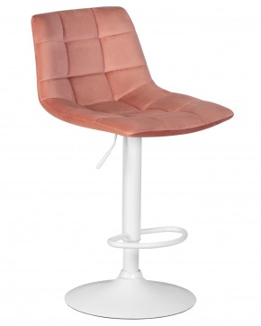 Стул барный DOBRIN TAILOR WHITE, пудрово-розовый велюр (MJ9-32) в Стрежевом - strezevoi.ok-mebel.com | фото 2