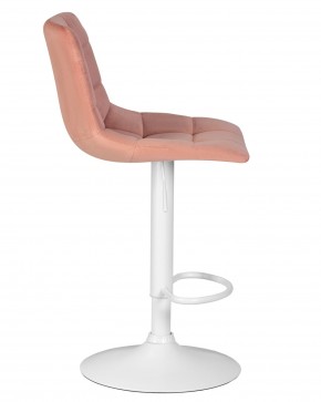 Стул барный DOBRIN TAILOR WHITE, пудрово-розовый велюр (MJ9-32) в Стрежевом - strezevoi.ok-mebel.com | фото 3