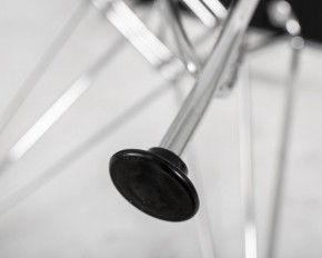Стул обеденный DOBRIN BUTTERFLY CHROME, ножки хром, цвет кремовый в Стрежевом - strezevoi.ok-mebel.com | фото 8