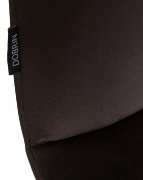 Стул обеденный DOBRIN CHILLY, Эспрессо Holland 74, основание черное в Стрежевом - strezevoi.ok-mebel.com | фото 10