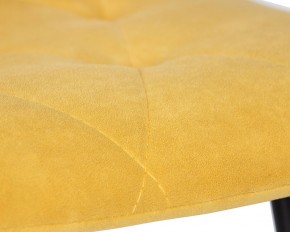 Стул обеденный DOBRIN CHILLY ROMBO, Горчичный Simple 15, основание черное в Стрежевом - strezevoi.ok-mebel.com | фото 10