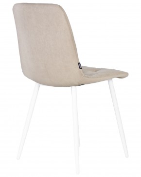 Стул обеденный DOBRIN CHILLY ROMBO, Капучино Simple 05, основание белый в Стрежевом - strezevoi.ok-mebel.com | фото 4