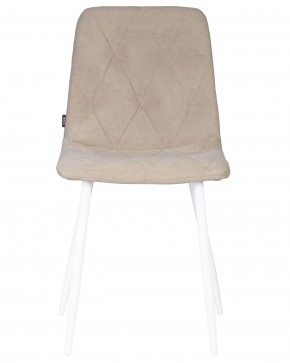 Стул обеденный DOBRIN CHILLY ROMBO, Капучино Simple 05, основание белый в Стрежевом - strezevoi.ok-mebel.com | фото 6
