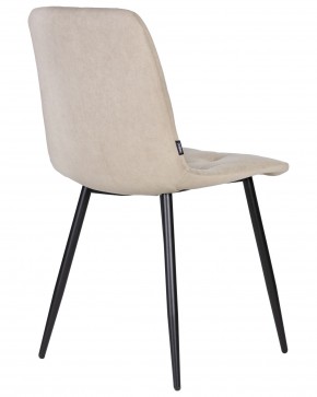 Стул обеденный DOBRIN CHILLY ROMBO, Капучино Simple 05, основание черное в Стрежевом - strezevoi.ok-mebel.com | фото 4