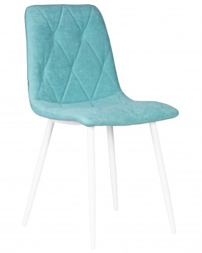 Стул обеденный DOBRIN CHILLY ROMBO, Тиффани Simple 51, основание белый в Стрежевом - strezevoi.ok-mebel.com | фото