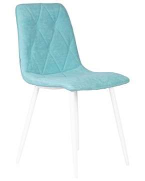Стул обеденный DOBRIN CHILLY ROMBO, Тиффани Simple 51, основание белый в Стрежевом - strezevoi.ok-mebel.com | фото 2