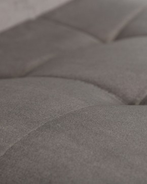 Стул обеденный DOBRIN CHILLY, Темно-серый Holland 18, основание черное в Стрежевом - strezevoi.ok-mebel.com | фото 9