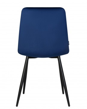 Стул обеденный DOBRIN CHILLY, Темно-синий Holland 60, основание черное в Стрежевом - strezevoi.ok-mebel.com | фото 5