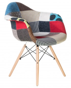 Стул обеденный DOBRIN DAW PATCHWORK, цвет сиденья мозаика в Стрежевом - strezevoi.ok-mebel.com | фото 2