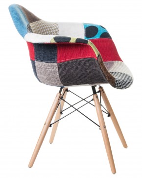 Стул обеденный DOBRIN DAW PATCHWORK, цвет сиденья мозаика в Стрежевом - strezevoi.ok-mebel.com | фото 3