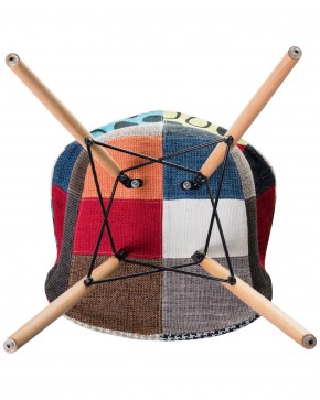 Стул обеденный DOBRIN DAW PATCHWORK, цвет сиденья мозаика в Стрежевом - strezevoi.ok-mebel.com | фото 7