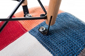 Стул обеденный DOBRIN DAW PATCHWORK, цвет сиденья мозаика в Стрежевом - strezevoi.ok-mebel.com | фото 8