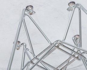 Стул обеденный DOBRIN DSR CASPER, ножки хром, цвет прозрачный в Стрежевом - strezevoi.ok-mebel.com | фото 10