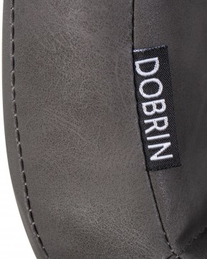 Стул обеденный DOBRIN MARK, черные ножки, серая антрацитовая винтажная экокожа (RU-08) в Стрежевом - strezevoi.ok-mebel.com | фото 9