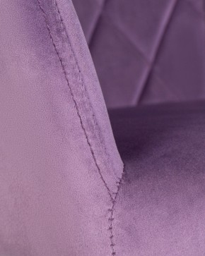 Стул обеденный DOBRIN ROBERT, черные матовые ножки, велюр V108-45 Темно-фиолетовый в Стрежевом - strezevoi.ok-mebel.com | фото 7