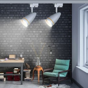 Светильник на штанге Эра  TR49 - GU10 WH в Стрежевом - strezevoi.ok-mebel.com | фото 2