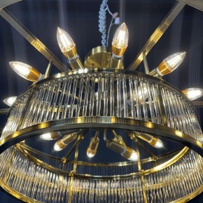 Светильник на штанге Imperiumloft RH Marais Round Chandelier 40,2668 в Стрежевом - strezevoi.ok-mebel.com | фото 5