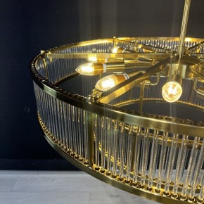 Светильник на штанге Imperiumloft RH Marais Round Chandelier 40,2668 в Стрежевом - strezevoi.ok-mebel.com | фото 6