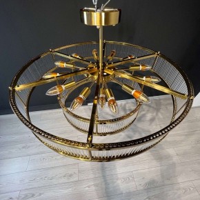 Светильник на штанге Imperiumloft RH Marais Round Chandelier 40,2668 в Стрежевом - strezevoi.ok-mebel.com | фото 8