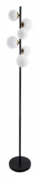 Торшер Arte Lamp Gemini A2243PN-6BK в Стрежевом - strezevoi.ok-mebel.com | фото