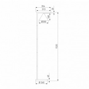 Торшер Elektrostandard Bevel a068473 в Стрежевом - strezevoi.ok-mebel.com | фото 2