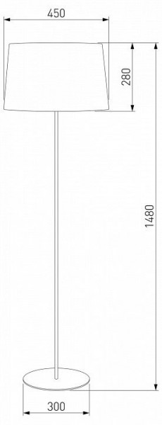 Торшер TK Lighting Maja 2919 Maja в Стрежевом - strezevoi.ok-mebel.com | фото 2