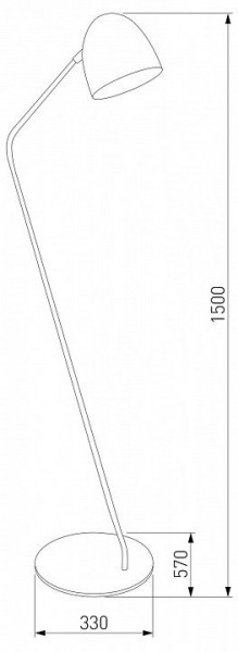 Торшер TK Lighting Soho 5037 Soho Black в Стрежевом - strezevoi.ok-mebel.com | фото 2