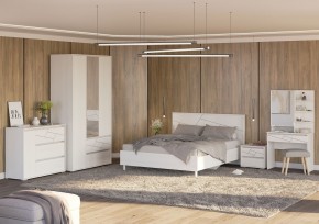 АДЕЛИНА Трюмо (белый рамух) в Стрежевом - strezevoi.ok-mebel.com | фото 3