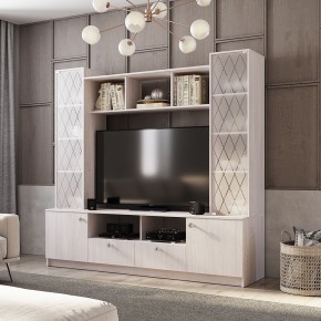 Центральная секция Зарина ЦС-01 (ясень белый) в Стрежевом - strezevoi.ok-mebel.com | фото