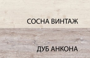 Тумба 1D1SU, MONAKO, цвет Сосна винтаж/дуб анкона в Стрежевом - strezevoi.ok-mebel.com | фото 3