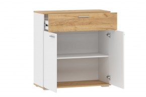Тумба НМ 013.77 "Санти" (Белый/Крафт Золотой) в Стрежевом - strezevoi.ok-mebel.com | фото 2