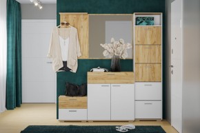 Тумба НМ 013.77 "Санти" (Белый/Крафт Золотой) в Стрежевом - strezevoi.ok-mebel.com | фото 3