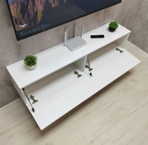 Тумба подвесная под ТВ LINES MTV1-MA 750 Белый глянец (Белый-M 10.1.1) в Стрежевом - strezevoi.ok-mebel.com | фото 11