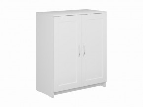 Тумба СИРИУС двухдверная, цвет белый в Стрежевом - strezevoi.ok-mebel.com | фото