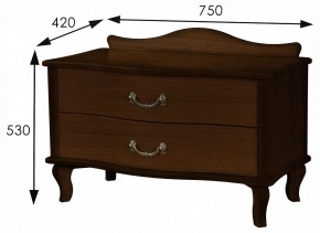 Тумбочка Джульетта Л в Стрежевом - strezevoi.ok-mebel.com | фото 3