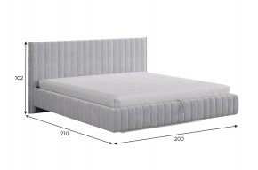 ТВИКС Кровать с ПМ 1800 в Стрежевом - strezevoi.ok-mebel.com | фото 2