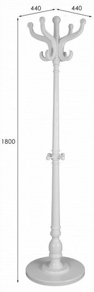 Вешалка-стойка В 1Н в Стрежевом - strezevoi.ok-mebel.com | фото 7