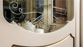 Витрина одностворчатая Мона Лиза (крем) в Стрежевом - strezevoi.ok-mebel.com | фото 6