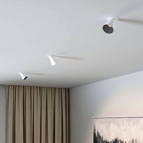 Встраиваемый светильник Elektrostandard Bell 25097/LED 8W 3000K белый в Стрежевом - strezevoi.ok-mebel.com | фото 4