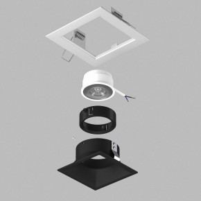 Встраиваемый светильник Lightstar Domino D51607BMOD в Стрежевом - strezevoi.ok-mebel.com | фото 2